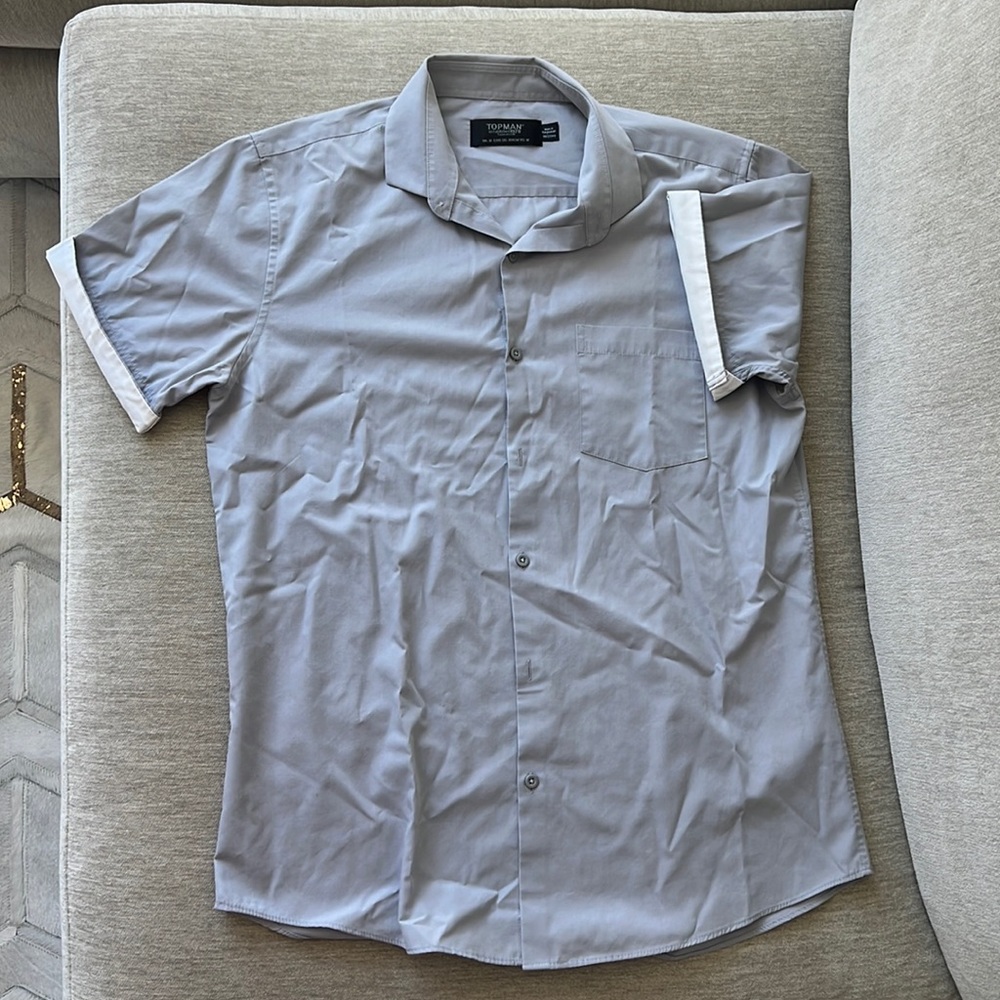 TopMan short sleeve button up